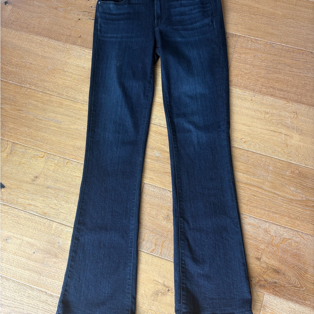 PAIGE Dark Blue Flare Women's Jeans